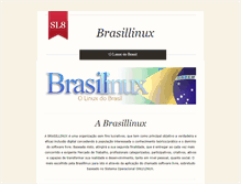 Tablet Screenshot of brasillinux.org